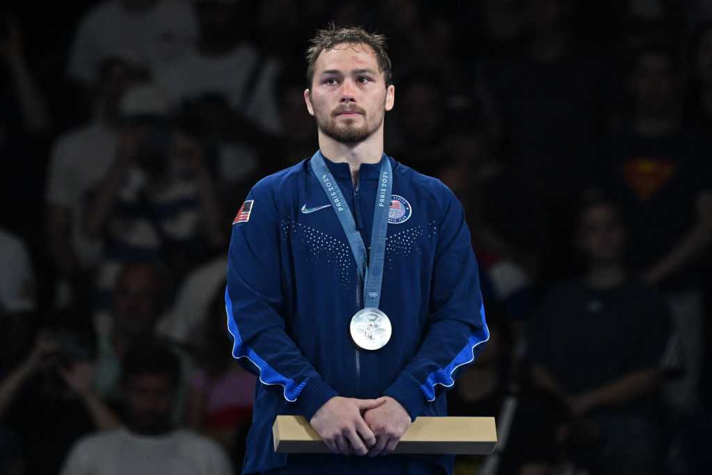 Watch: U.S. wrestler Spencer Lee takes silver in Olympic debut