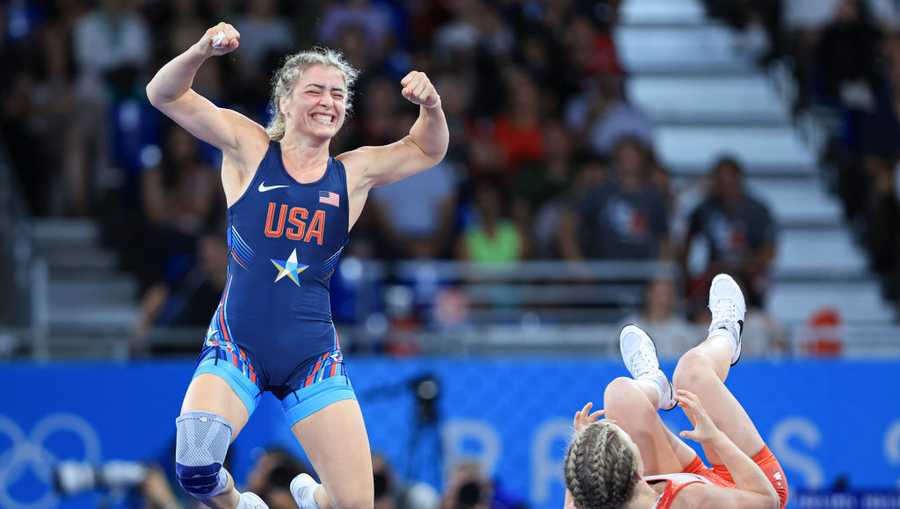 Watch Maroulis pins opponent in 24 seconds, wins Olympic bronze