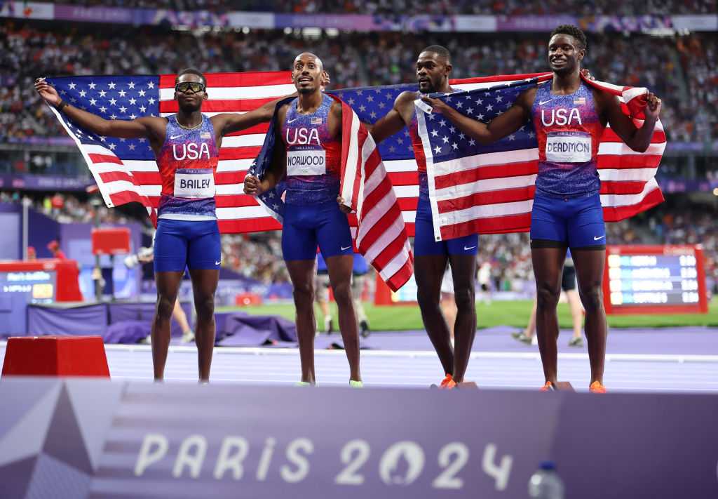 Watch: U.S. Men Win 4x400 Relay For Third Consecutive Olympics