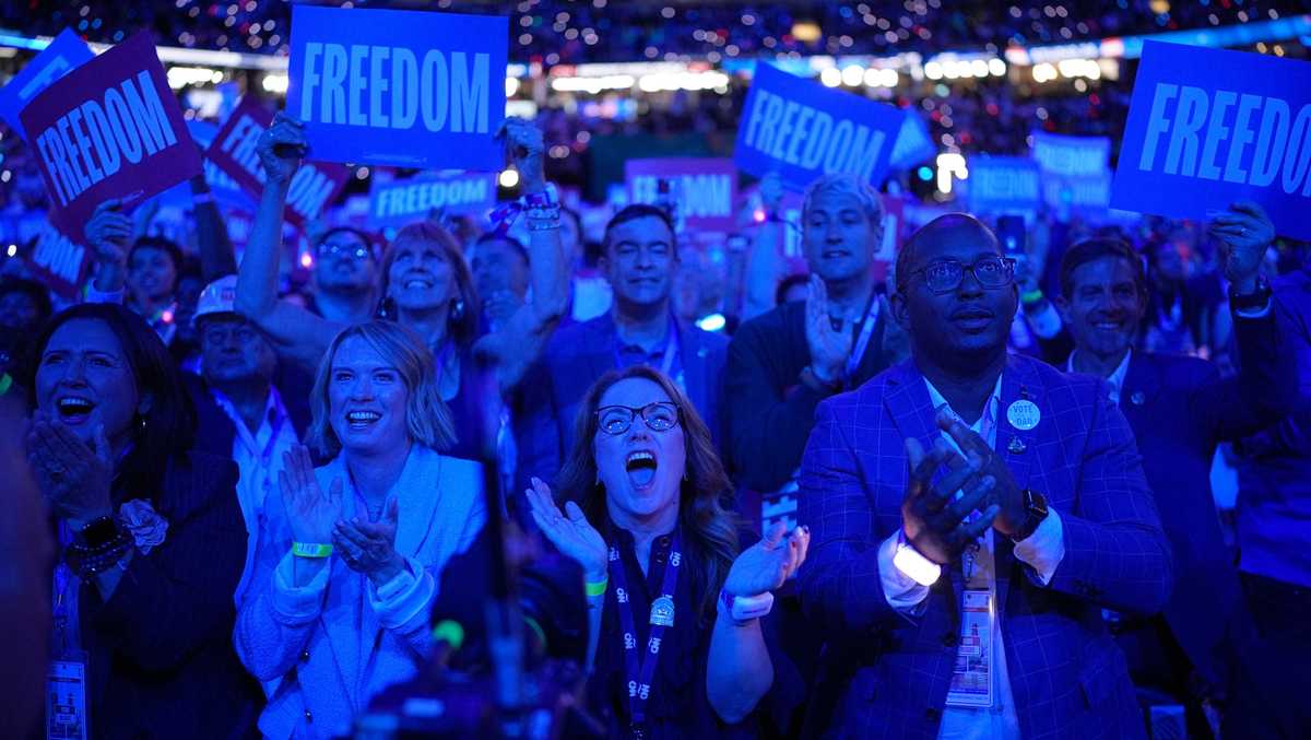 DNC Day 2: Delegates nominate Harris in ceremonial roll call; Obamas to deliver primetime speeches