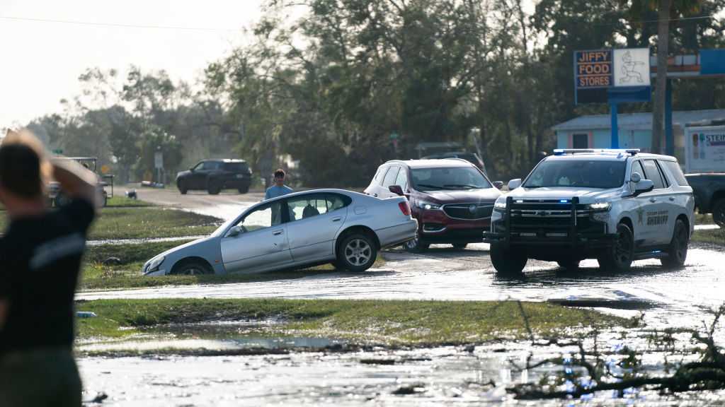 Hurricane Helene leaves damage in Florida