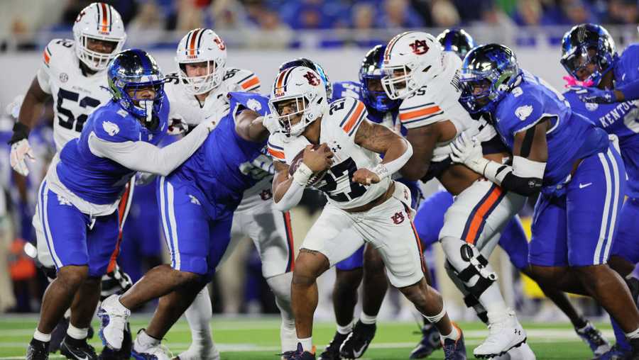 Auburn beats Kentucky 2410