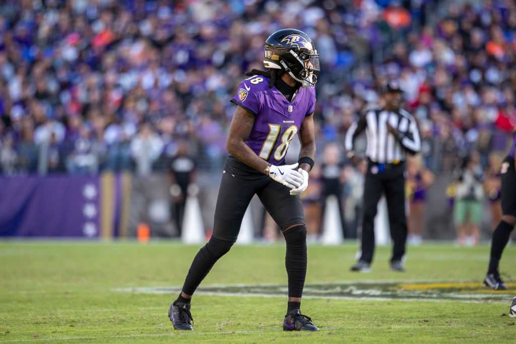 Ravens Suspend WR Diontae Johnson, Saying He Refused To Enter Game ...