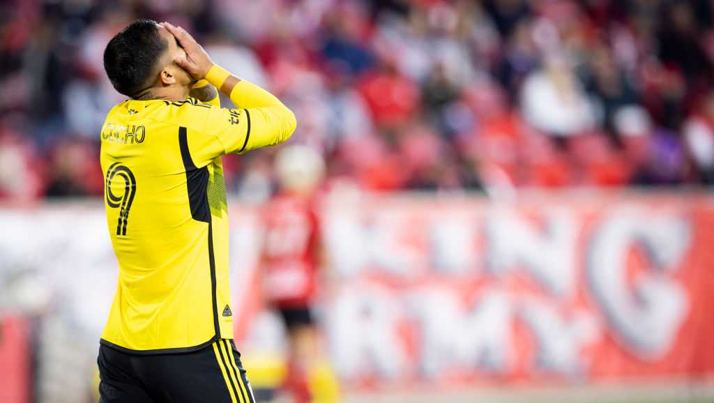 Columbus Crew, defending MLS Cup champions, eradicated from event in loss to New York Purple Bulls
