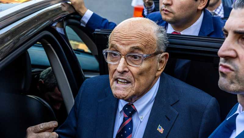 Rudy Giuliani found in contempt over $148 million defamation case