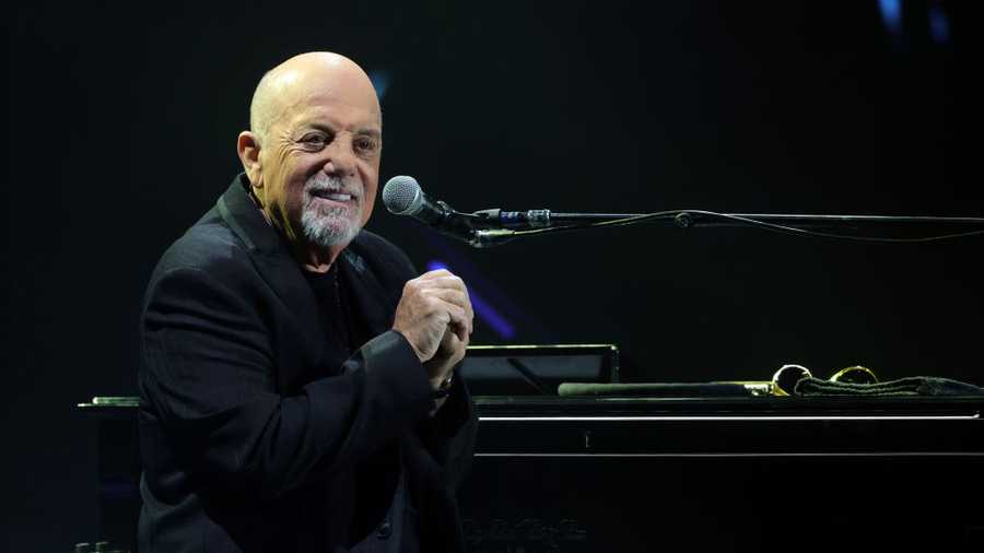LAS VEGAS, NEVADA - NOVEMBER 09: Billy Joel performs at Allegiant Stadium on November 09, 2024 in Las Vegas, Nevada. (Photo by Ethan Miller/Getty Images)
