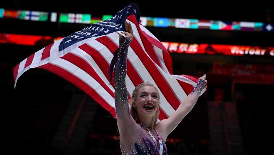 Amber Glenn — first US woman in 14 years to win Grand Prix Final