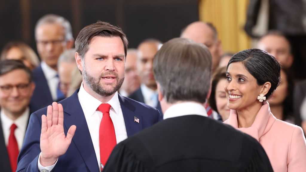 JD Vance sworn in as 50th Vice President of the United States
