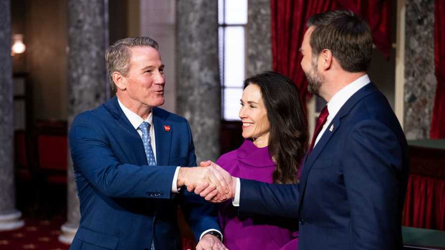 PHOTOS: Jon Husted officially sworn in as Ohio US Senator, replacing Vance