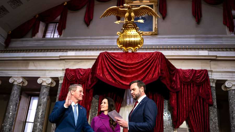 PHOTOS: Jon Husted officially sworn in as Ohio US Senator, replacing Vance