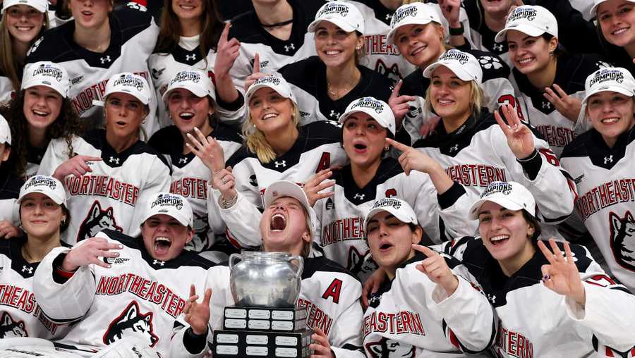 Northeastern completes 3peat, beats Boston University in Women's Beanpot Championship