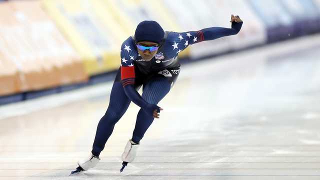 Erin Jackson aims for another Olympic gold in speed skating