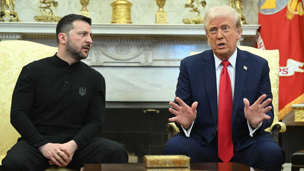 LIVE: Zelenskyy and European leaders meet Trump for pivotal talks