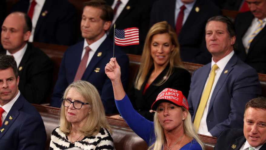 Trump says Rep. Marjorie Taylor Greene has 'lost her way' for criticizing his foreign policy focus