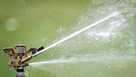 Central Iowa officials have banned watering lawns until further notice.