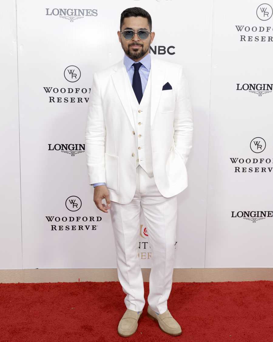 Kentucky Derby 151 LOUISVILLE, KENTUCKY - MAY 03: Wilmer Valderrama attends Kentucky Derby 151 at Churchill Downs on May 03, 2025 in Louisville, Kentucky. (Photo by Jeff Schear/Getty Images for Churchill Downs)