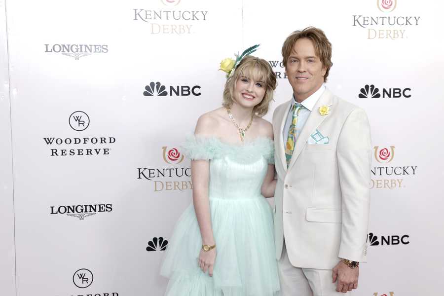 Kentucky Derby 151 LOUISVILLE, KENTUCKY - MAY 03: (L-R) Dannielynn Birkhead and Larry Birkhead attend Kentucky Derby 151 at Churchill Downs on May 03, 2025 in Louisville, Kentucky. (Photo by Jeff Schear/Getty Images for Churchill Downs)