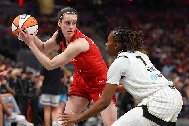 Photos from Game 1 of 2025 WNBA season for Caitlin Clark, Indiana Fever