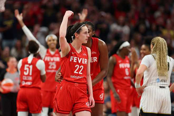 Photos from Game 1 of 2025 WNBA season for Caitlin Clark, Indiana Fever