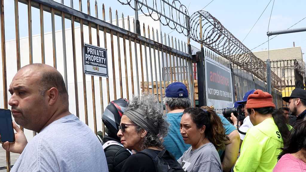 SEIU California says president was detained, injured at ICE raid in LA