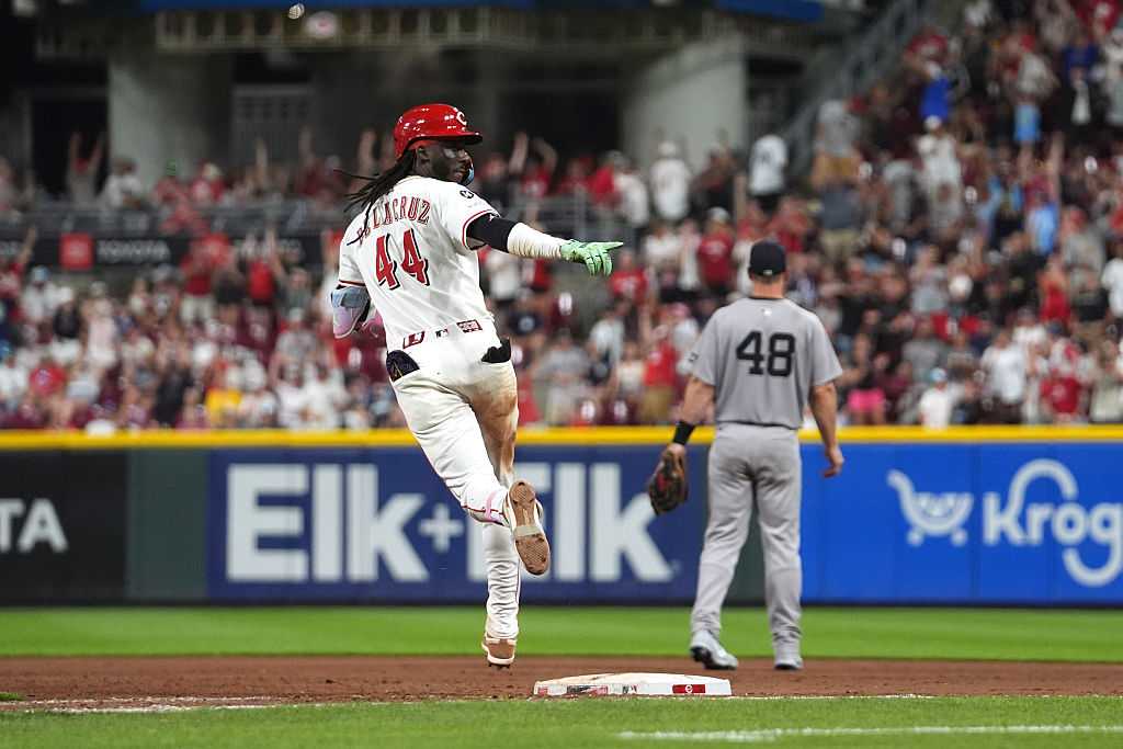 Elly De La Cruz's big night powers Reds past Yankees 6-1 - WLWT