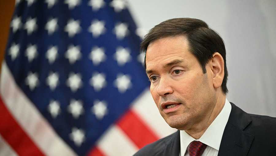 US Secretary of State Marco Rubio takes part in a media briefing during the 58th Association of Southeast Asian Nations (ASEAN) Foreign Ministers&apos; meeting and related meetings at the Convention Centre in Kuala Lumpur on July 10, 2025. (Photo by Mandel NGAN / POOL / AFP) (Photo by MANDEL NGAN/POOL/AFP via Getty Images)          