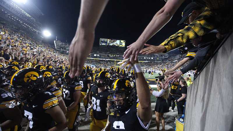 Kirk Ferentz moves into tie as Big Ten's all-time winningest coach as Iowa defeats Albany