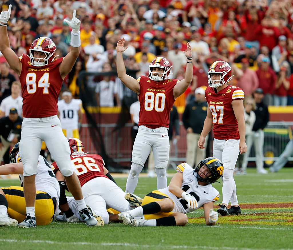 How To Watch And Stream Iowa State Football At Arkansas State Gettyimages 2233449778 