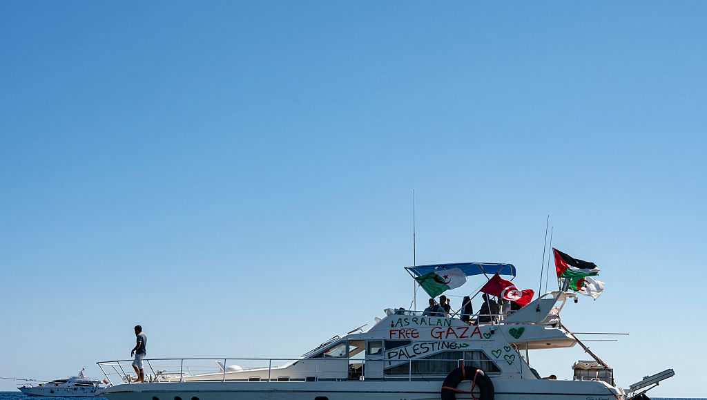There's an international flotilla seeking to break Israel's blockade of Gaza | What to know
