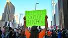 Protesters rally in Chicago against ICE, military presence