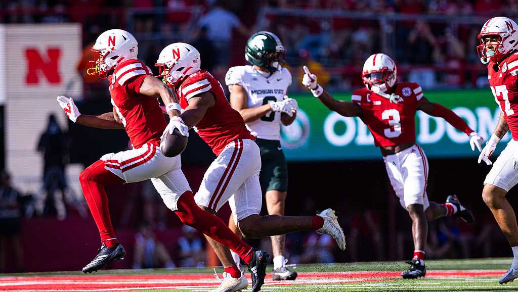 Nebraska defensive back honored for standout performance in Huskers' win against Michigan State