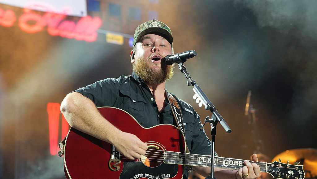 Luke Combs headlining show at Jack Trice Stadium