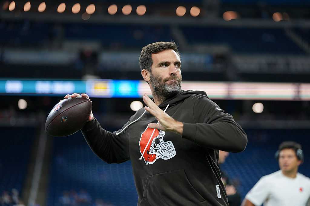 Joe Flacco in Bengals uniform
