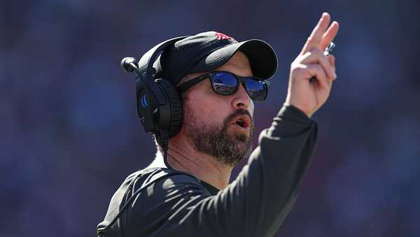 OXFORD, MISSISSIPPI - OCTOBER 11: Jimmy Rogers, Head Coach of the Washington State Cougars is seen against the Mississippi Rebels at Vaught-Hemingway Stadium on October 11, 2025 in Oxford, Mississippi. (Photo by Randy J. Williams/Getty Images)