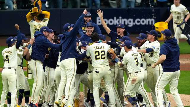 Brewers eliminate Cubs, advance to NLCS for first time since 2018