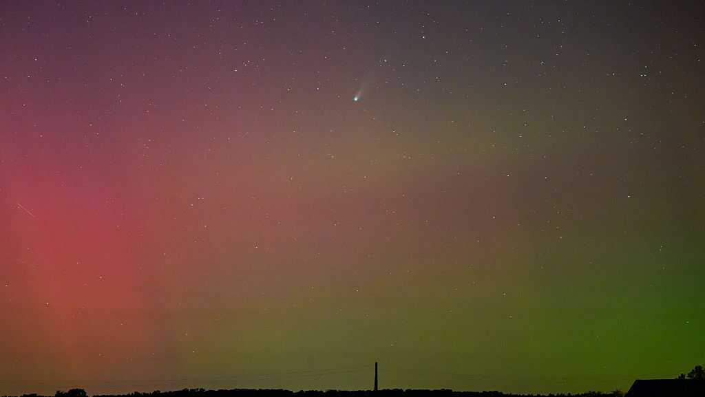 Northern lights may be visible in parts of Nebraska and Iowa