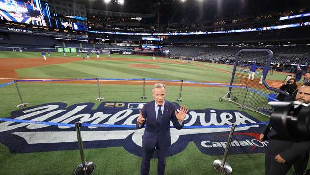 Carney challenges Trump to make a bet on the World Series as Canada's team plays the Dodgers