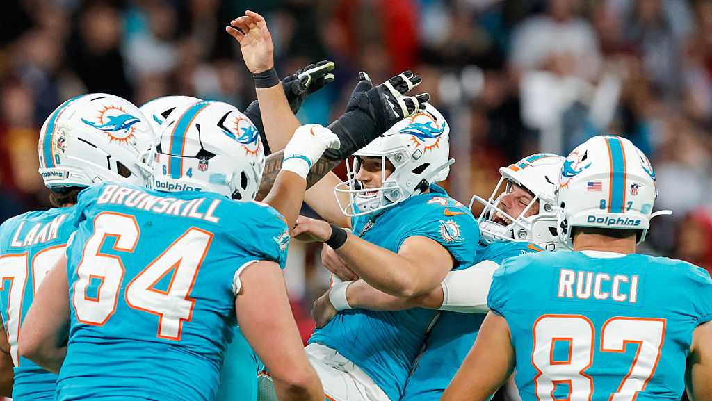 Dolphins beat Commanders in overtime in first NFL regular-season game in Spain