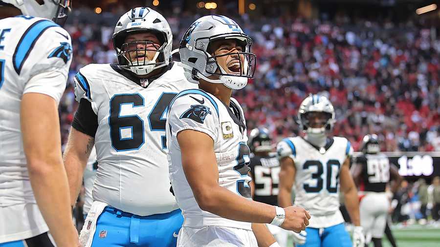 Bryce Young lifts Panthers to 30-27 win over Falcons in OT