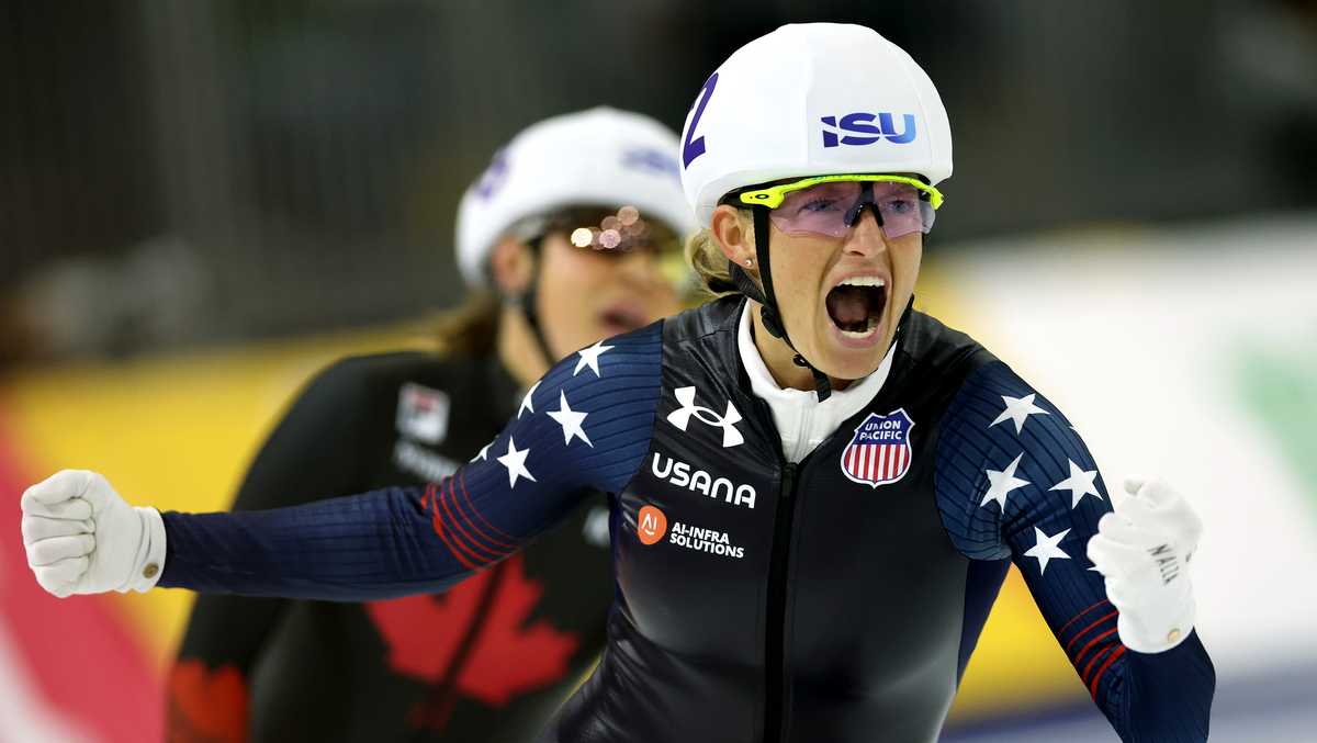 Fast, fearless, and fancy: Mia Manganello slides into third Olympics