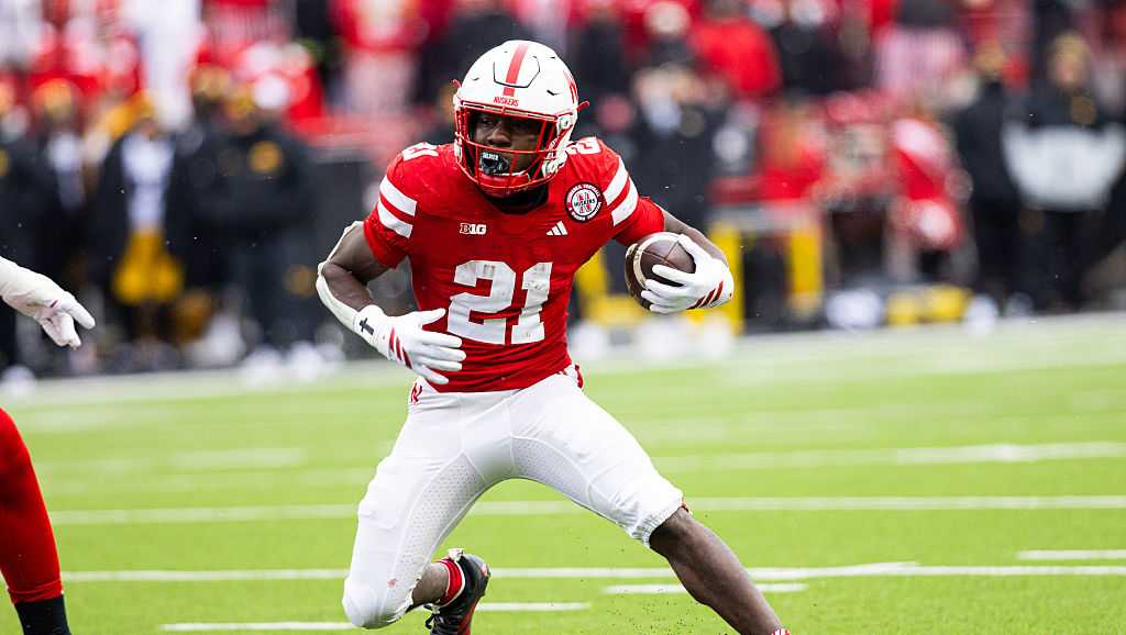 Nebraska football standout Emmett Johnson earns major Big Ten award