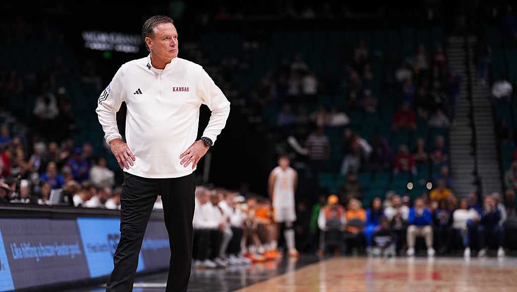 Kansas basketball coach shares update after hospitalization