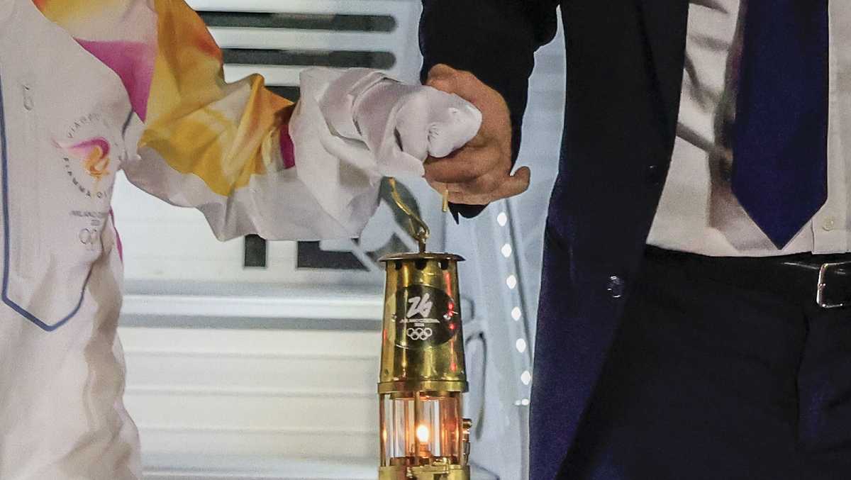 Olympic flame for Milan Cortina Winter Games arrives in Italy