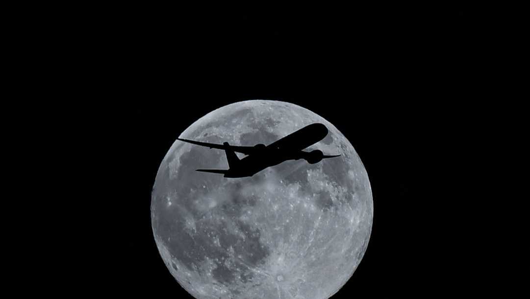 Photos show the last supermoon of the year shining in December skies