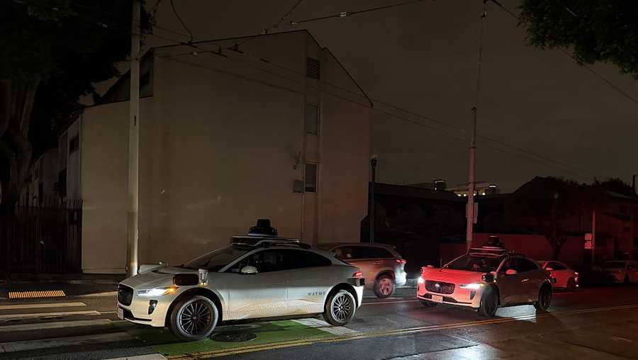 Waymo halts service in San Francisco as cars stall at intersections