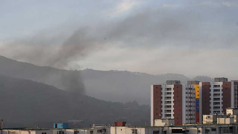 US strikes Venezuela and says its leader has been captured and flown out of the country