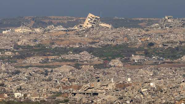 SOUTHERN ISRAEL, ISRAEL - JANUARY 16: A view over the northern Gaza Strip as seen from a position on the Israeli side of the border on January 16, 2026 in Southern Israel, Israel. On Wednesday, US envoy Steve Witkoff announced the start of the 20-point Gaza ceasefire plan's second phase, with a focus on reconstruction and demilitarization, and a "transitional technocratic Palestinian administration in Gaza." Israel has continued to call for the further demilitarization of Hamas and the return of the remains of the last hostage remaining in Gaza, the 24-year-old police officer Ran Gvili. (Photo by Amir Levy/Getty Images)