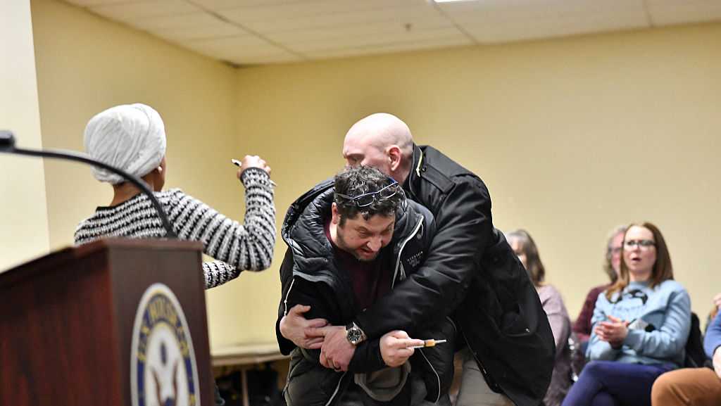 Authorities identify substance sprayed at Rep. Ilhan Omar in Minneapolis town hall incident