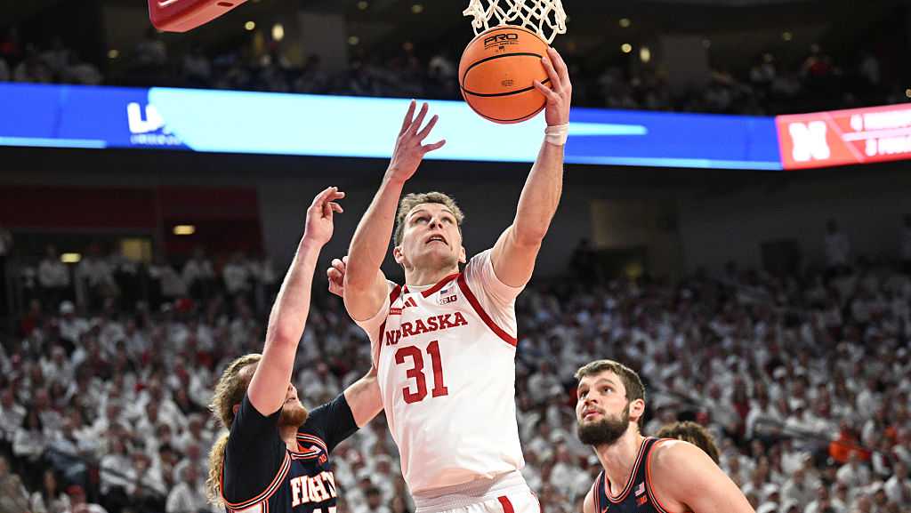 Nebraska men's basketball falls in AP poll after back-to-back losses