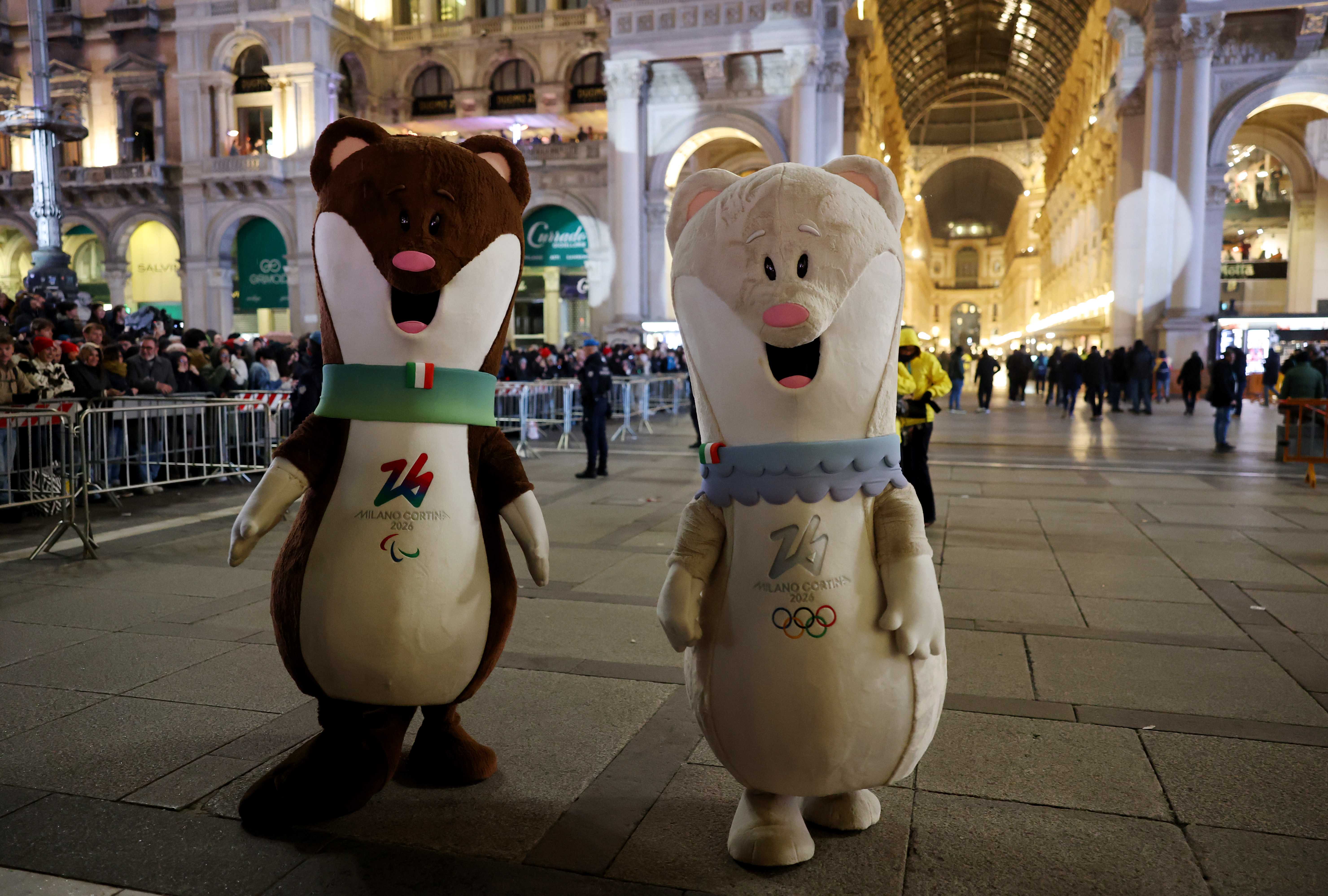 2026 Milan Cortina Olympic mascots: Stoats named Tina and Milo - WTAE